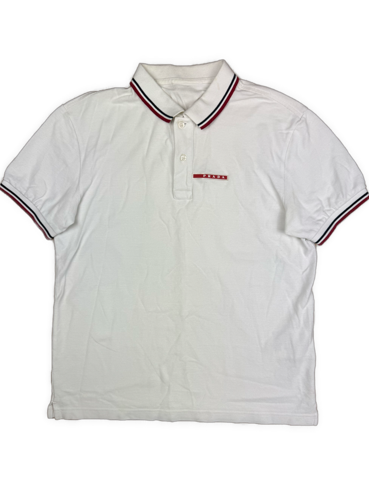 white Prada polo {M}