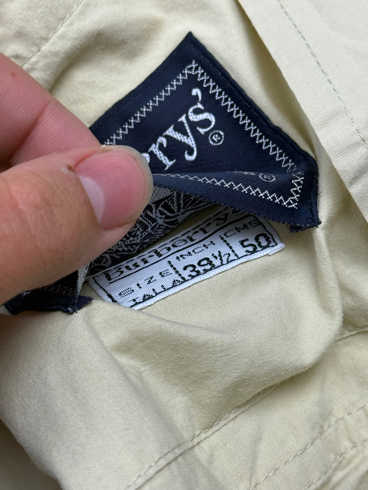vintage Burberry bomber