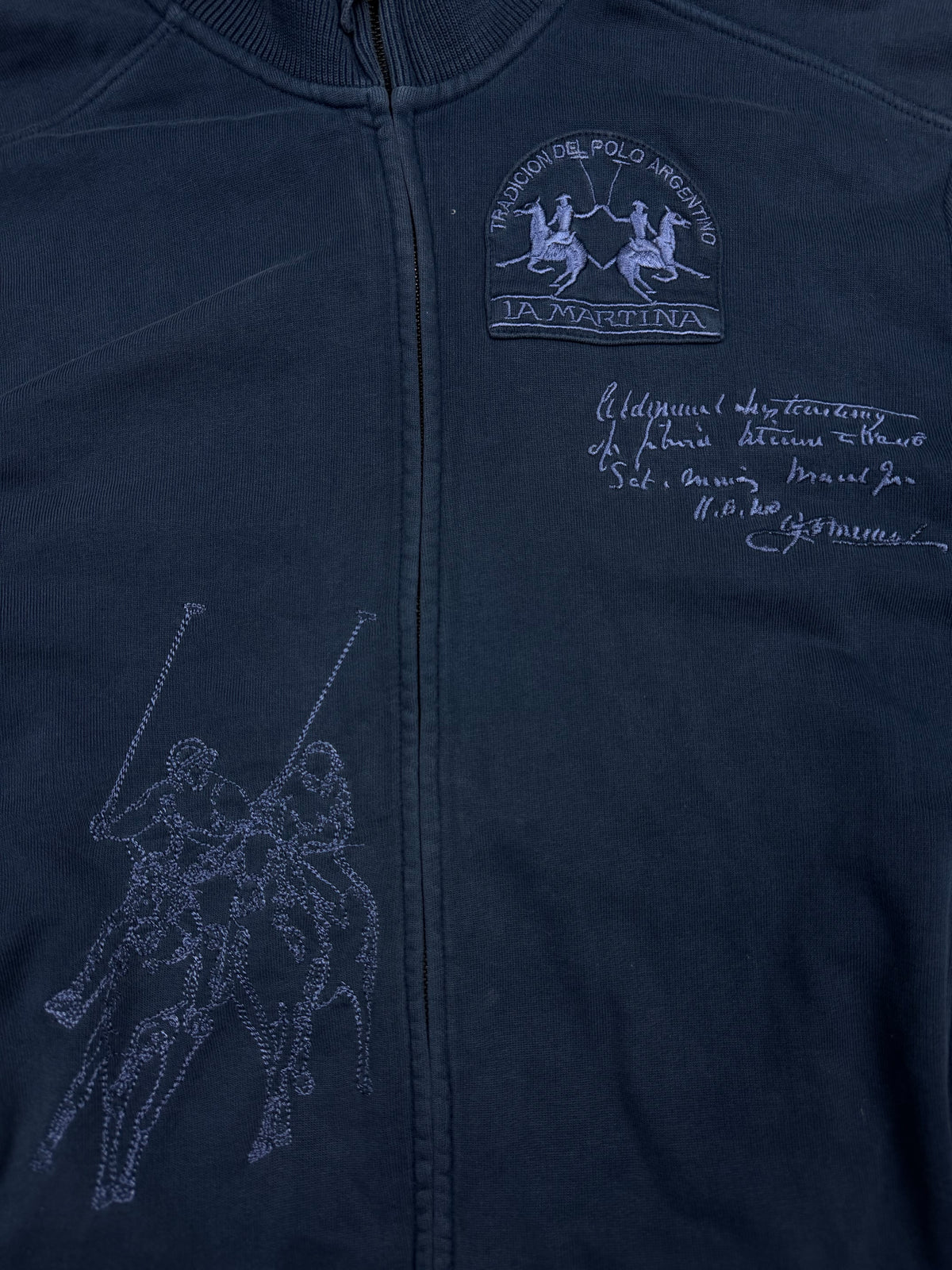 vintage La Martina sweatjacket {XL}