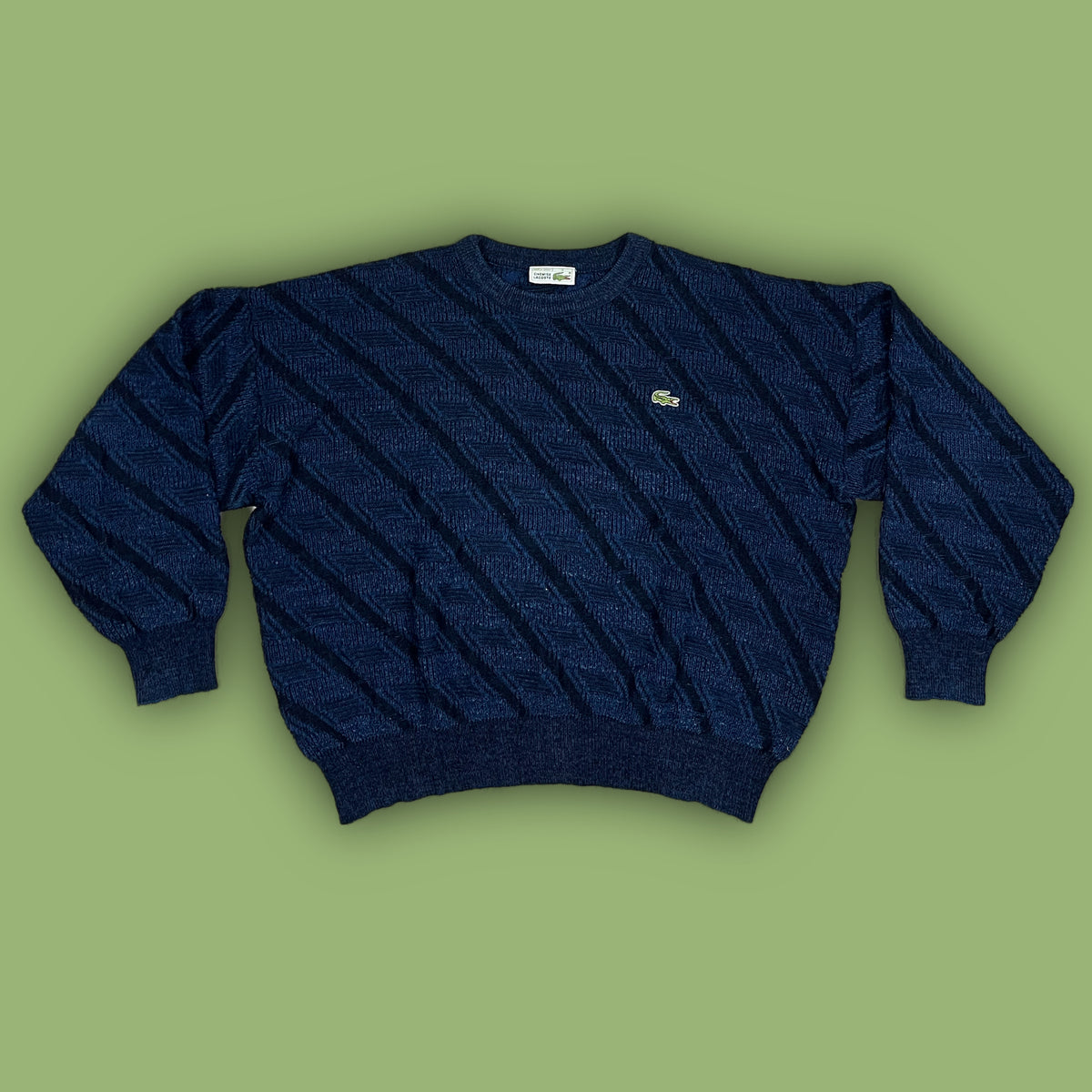 vintage Lacoste knittedsweater {M}