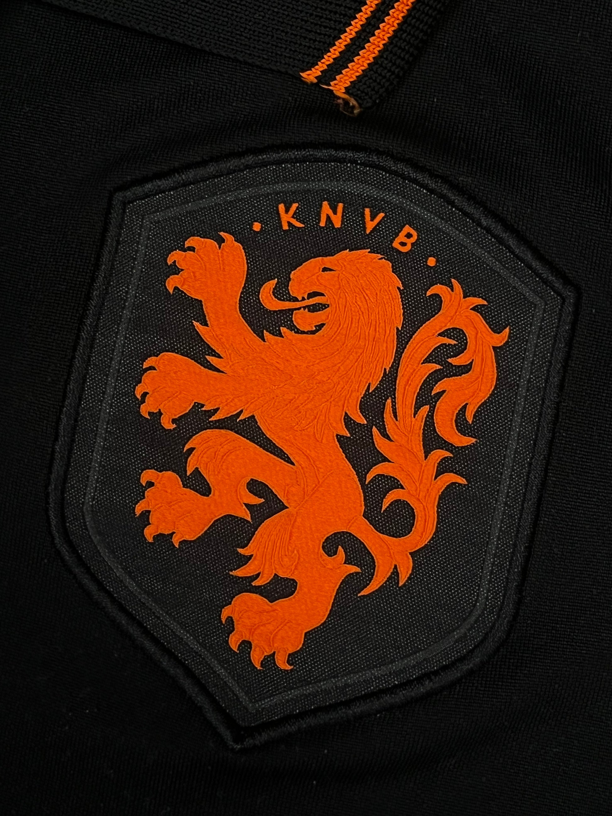 black Nike Netherlands 2020 away jersey {M}