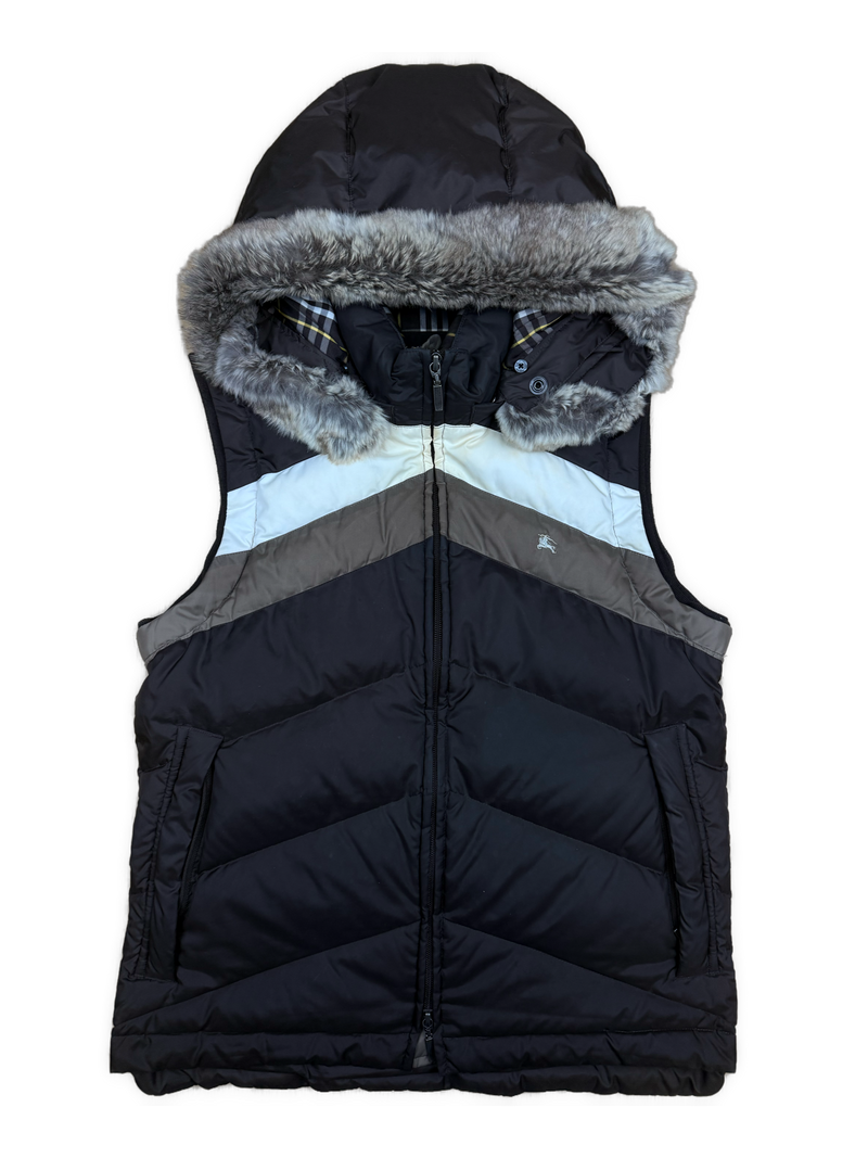 vintage Burberry Black Label vest {M}