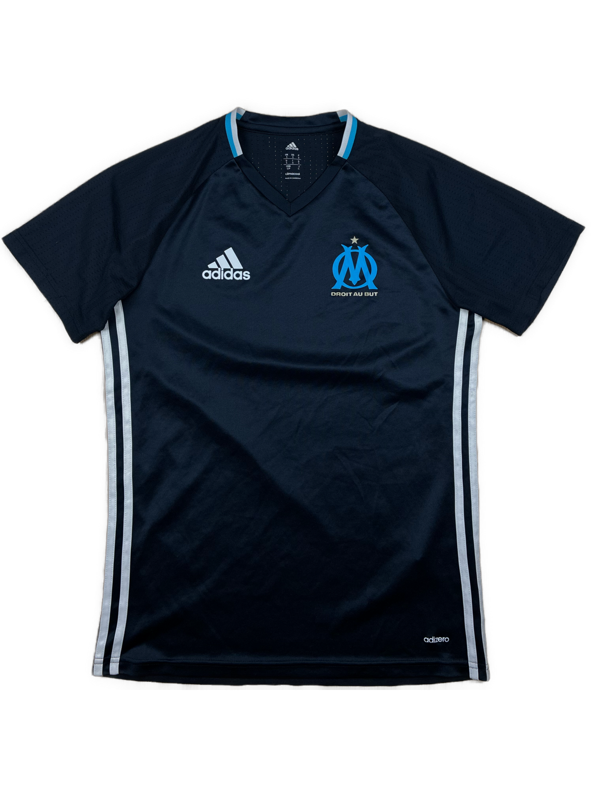 vintage Adidas Olympique Marseille trainingjersey {S}