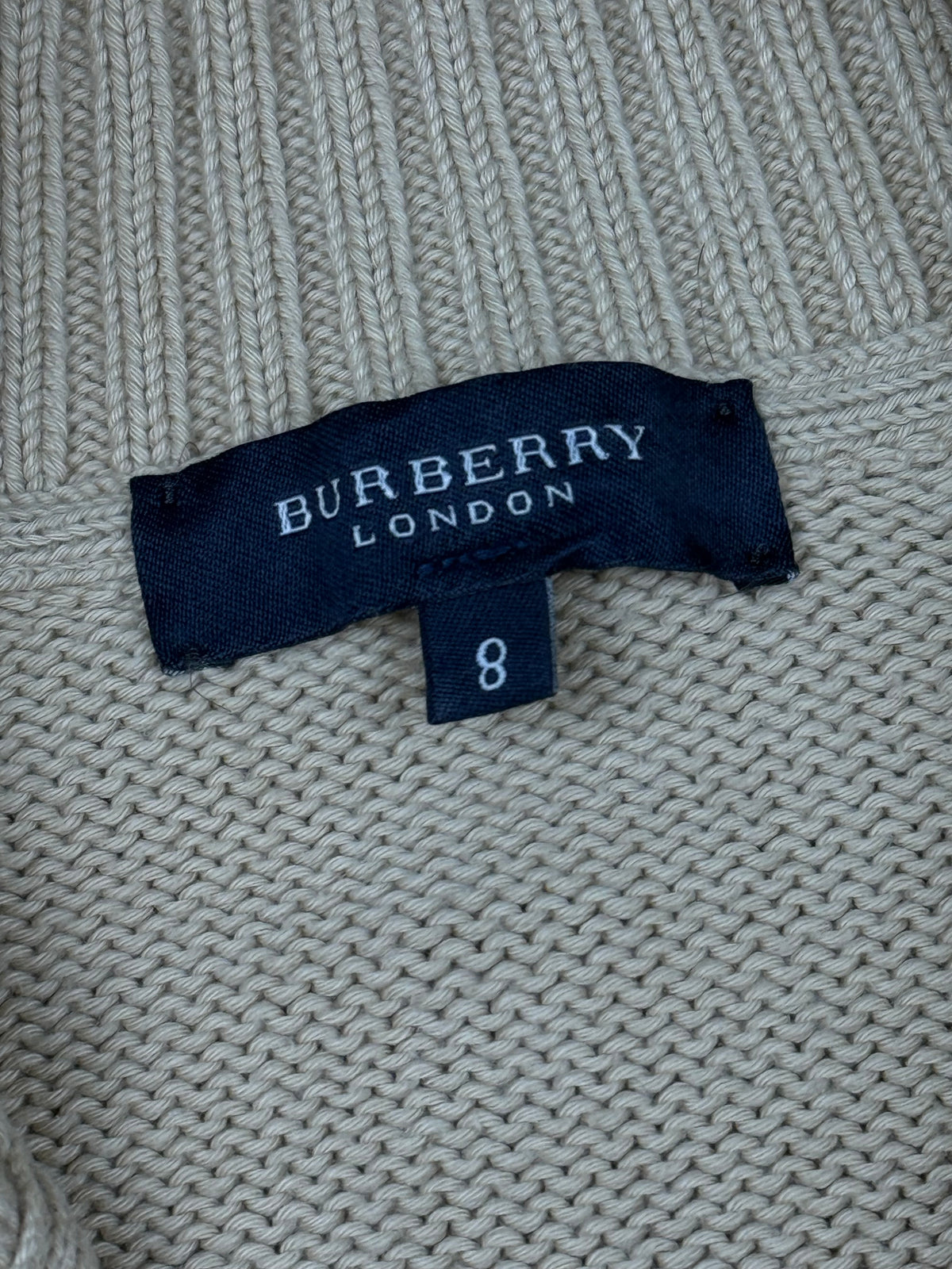 vintage Burberry sweatjacket {XL}