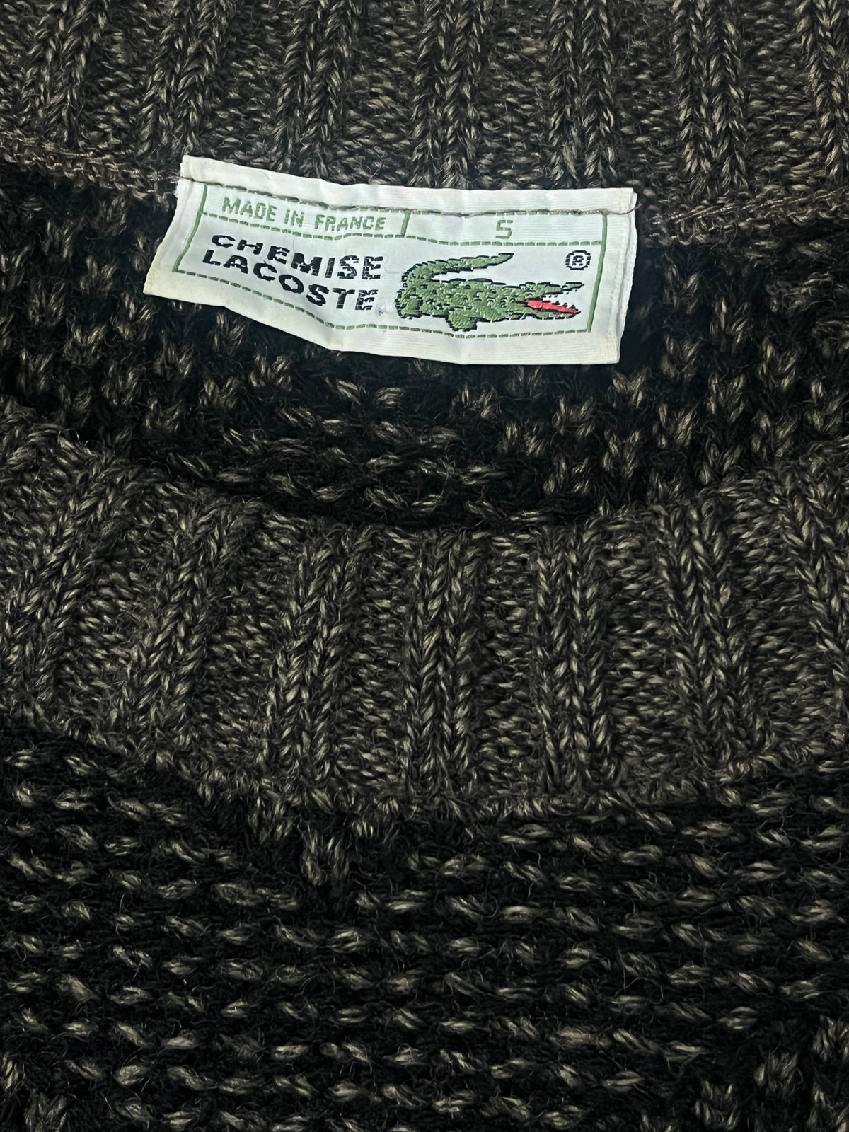 vintage Lacoste knittedsweater {XL}