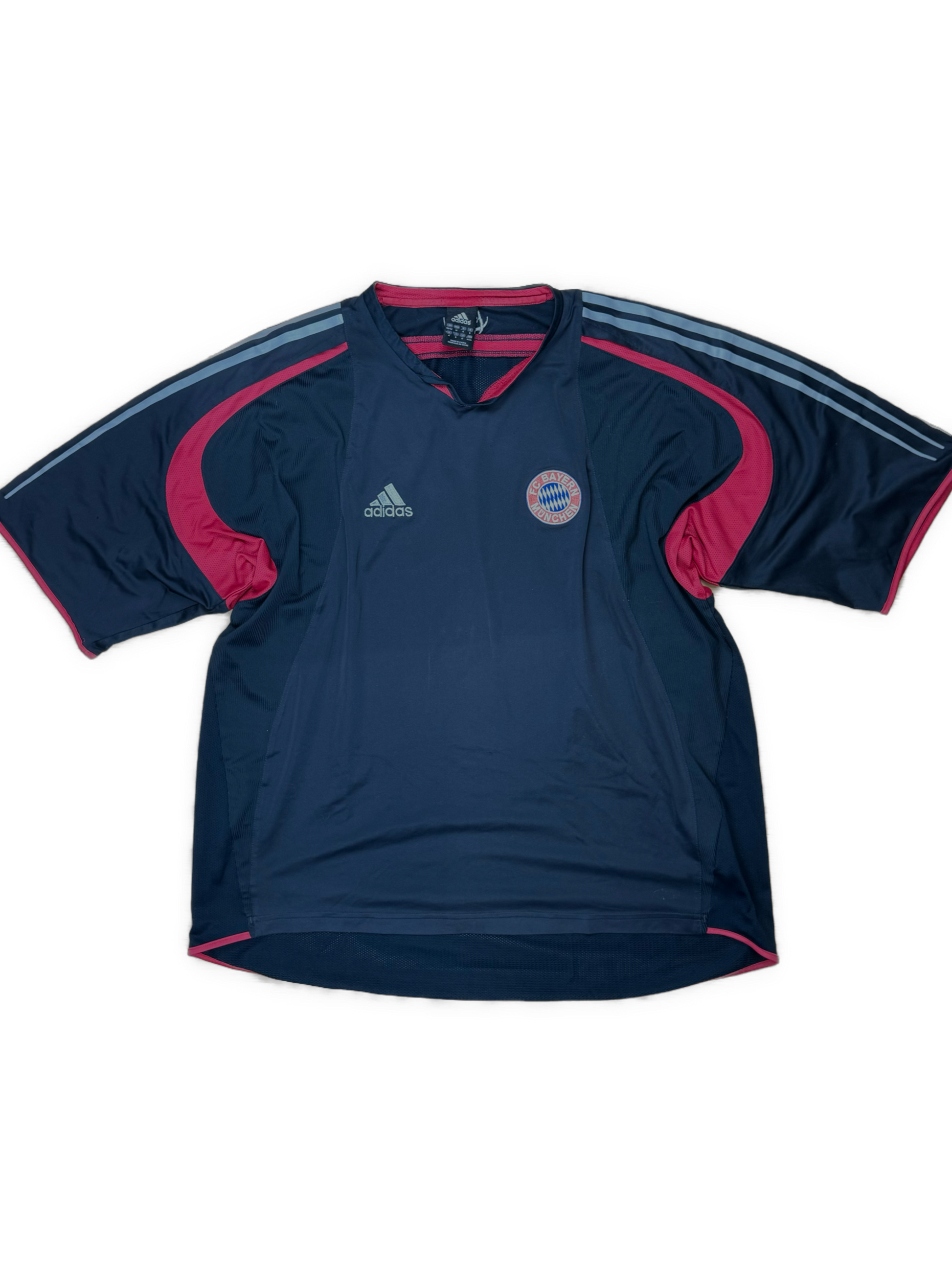 vintage Adidas Fc Bayern Munich trainingjersey {M}