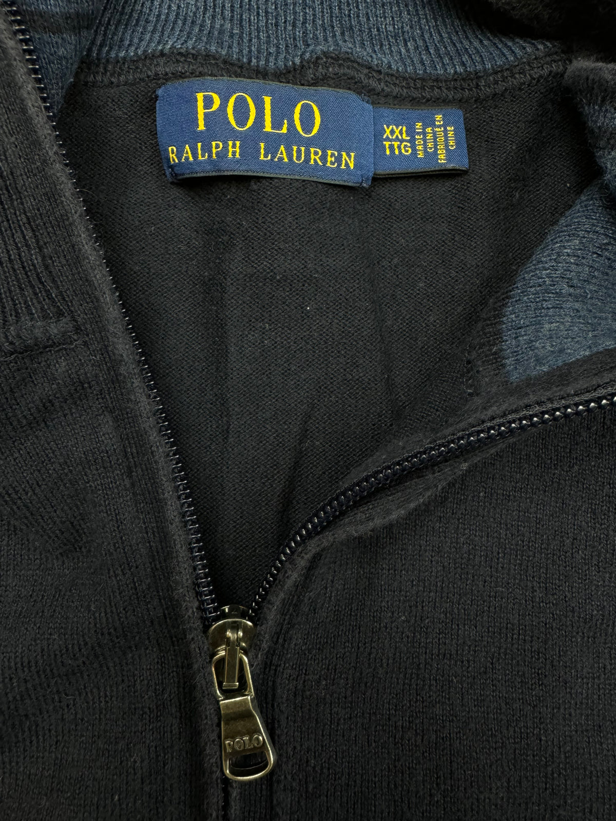 vintage Polo Ralph Lauren quarterzip {XL}