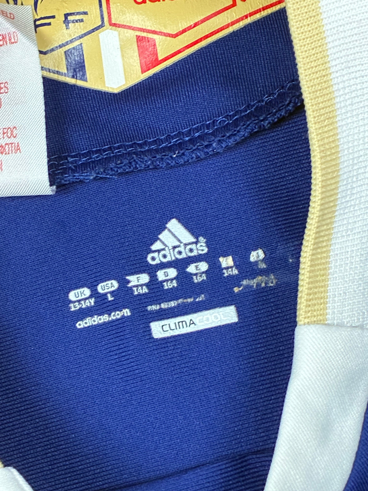 vintage Adidas France home jersey {XS}