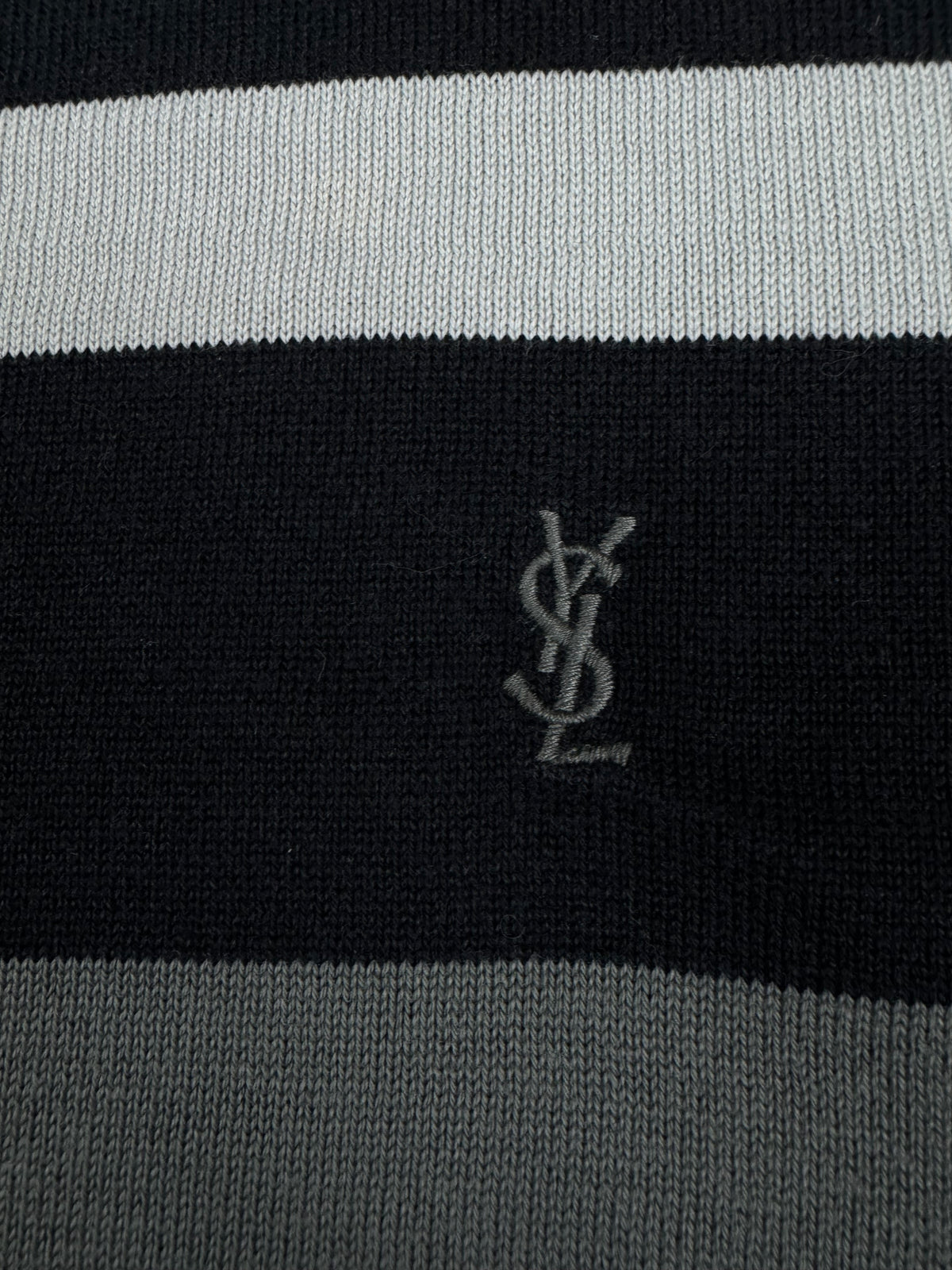 vintage YSL Yves Saint Laurent knittedsweater {L}