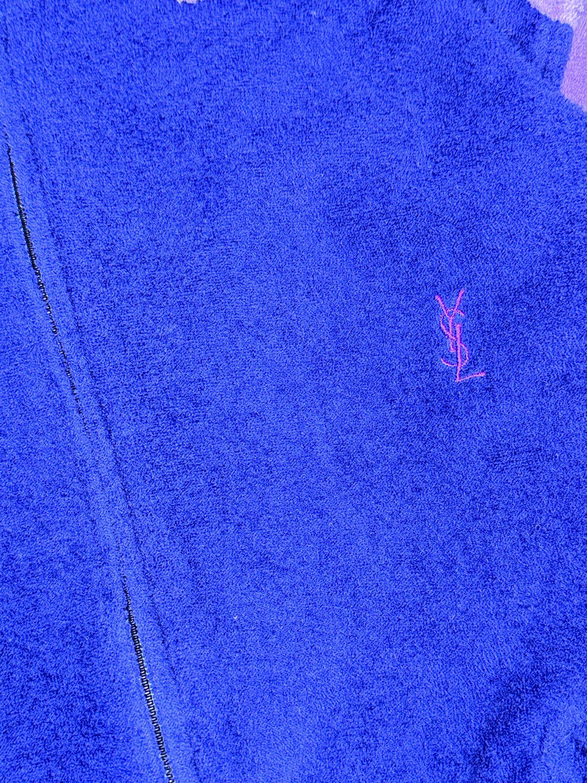 vintage YSL Yves Saint Laurent sweatjacket {S}