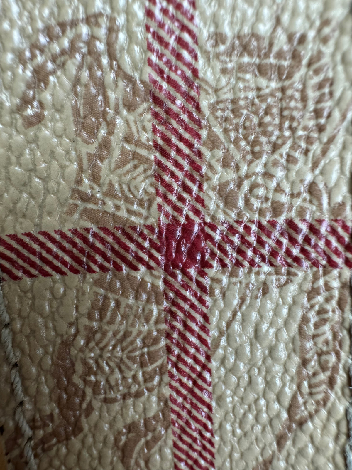 vintage Burberry belt