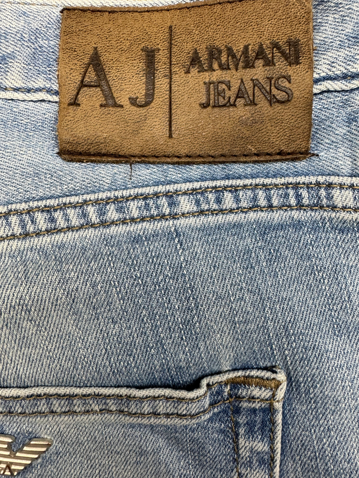 vintage Armani jeans {L}