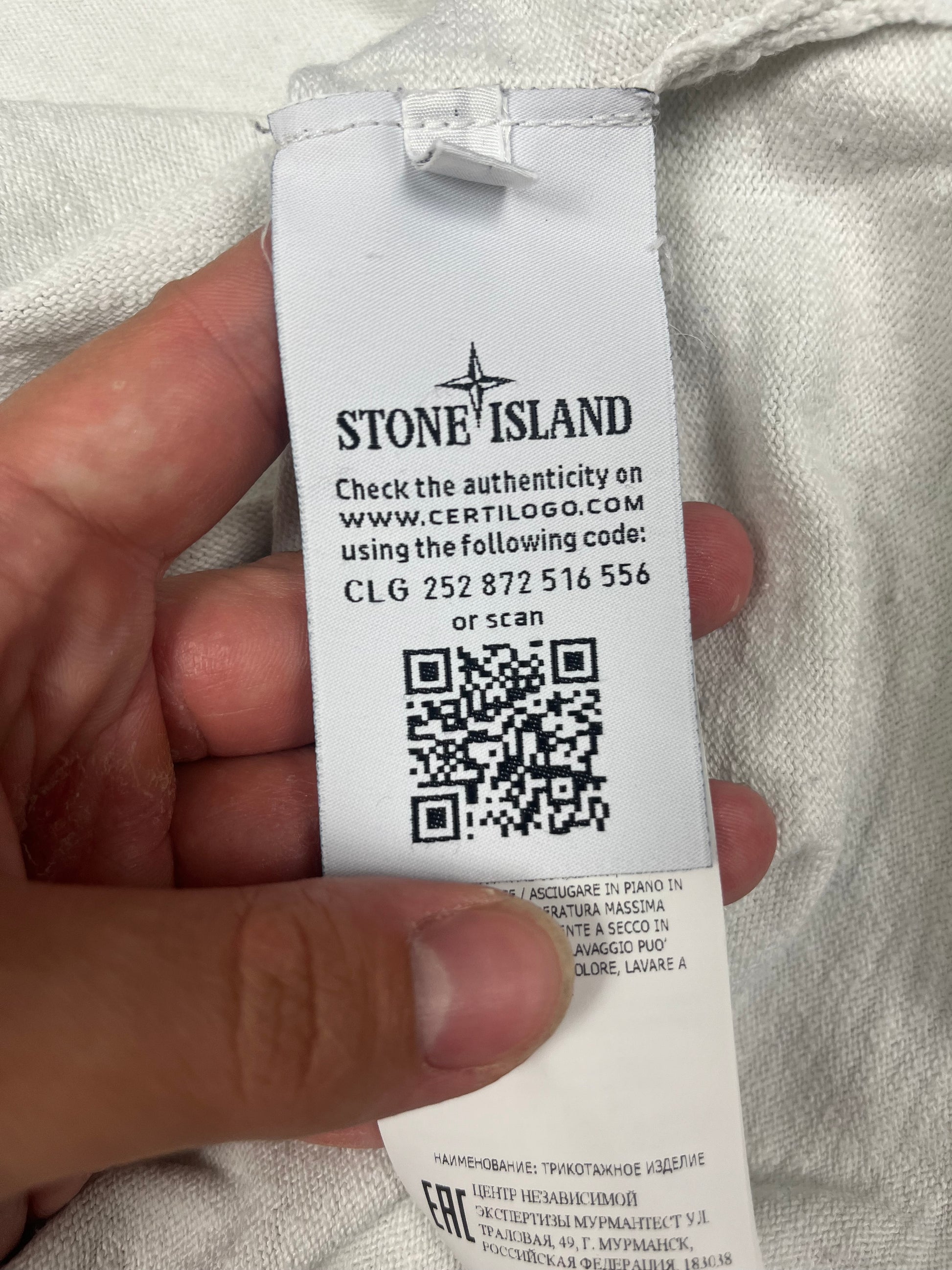 vintage Stone Island longsleeve {S}