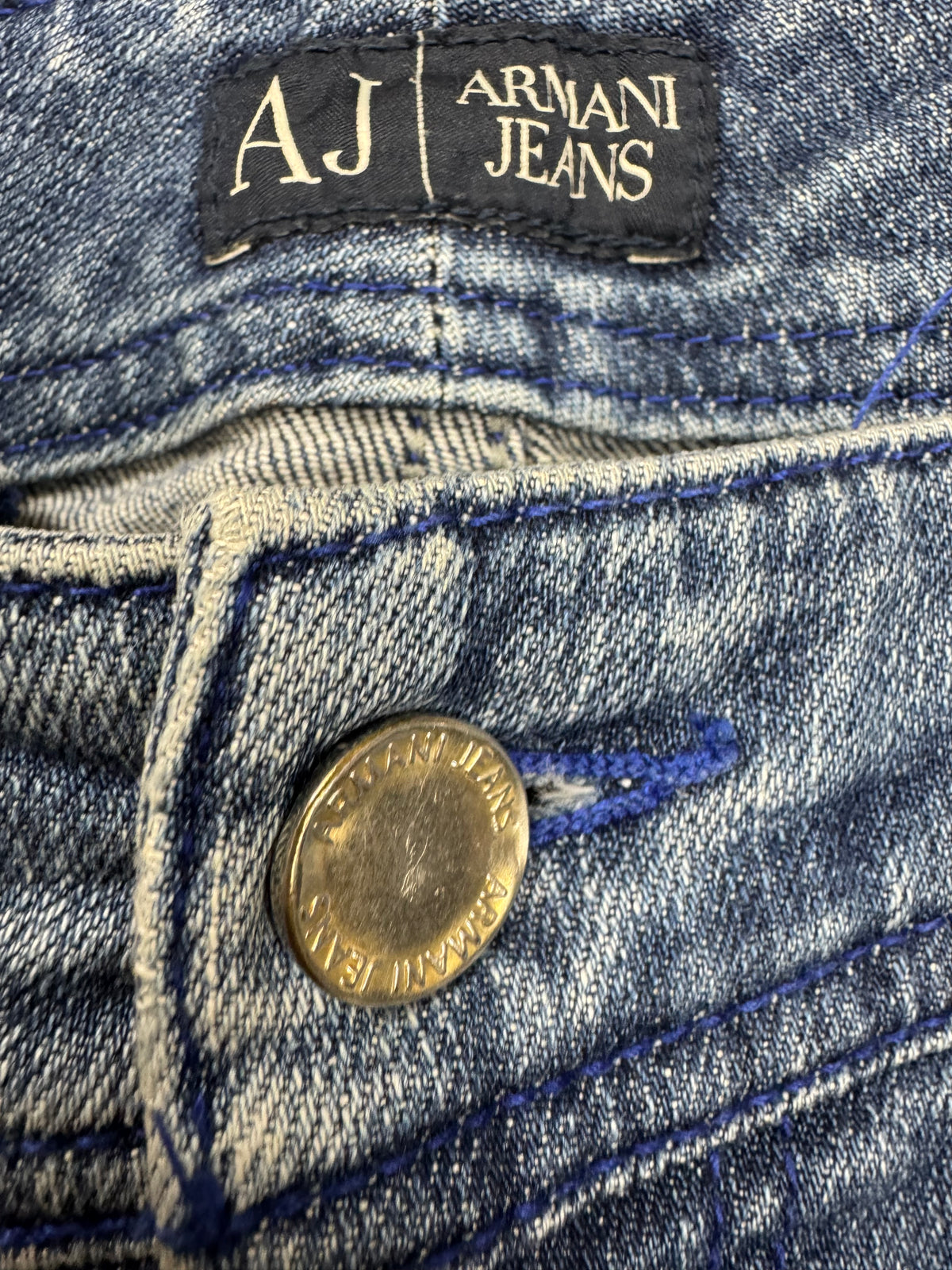 vintage Armani jeans {S}