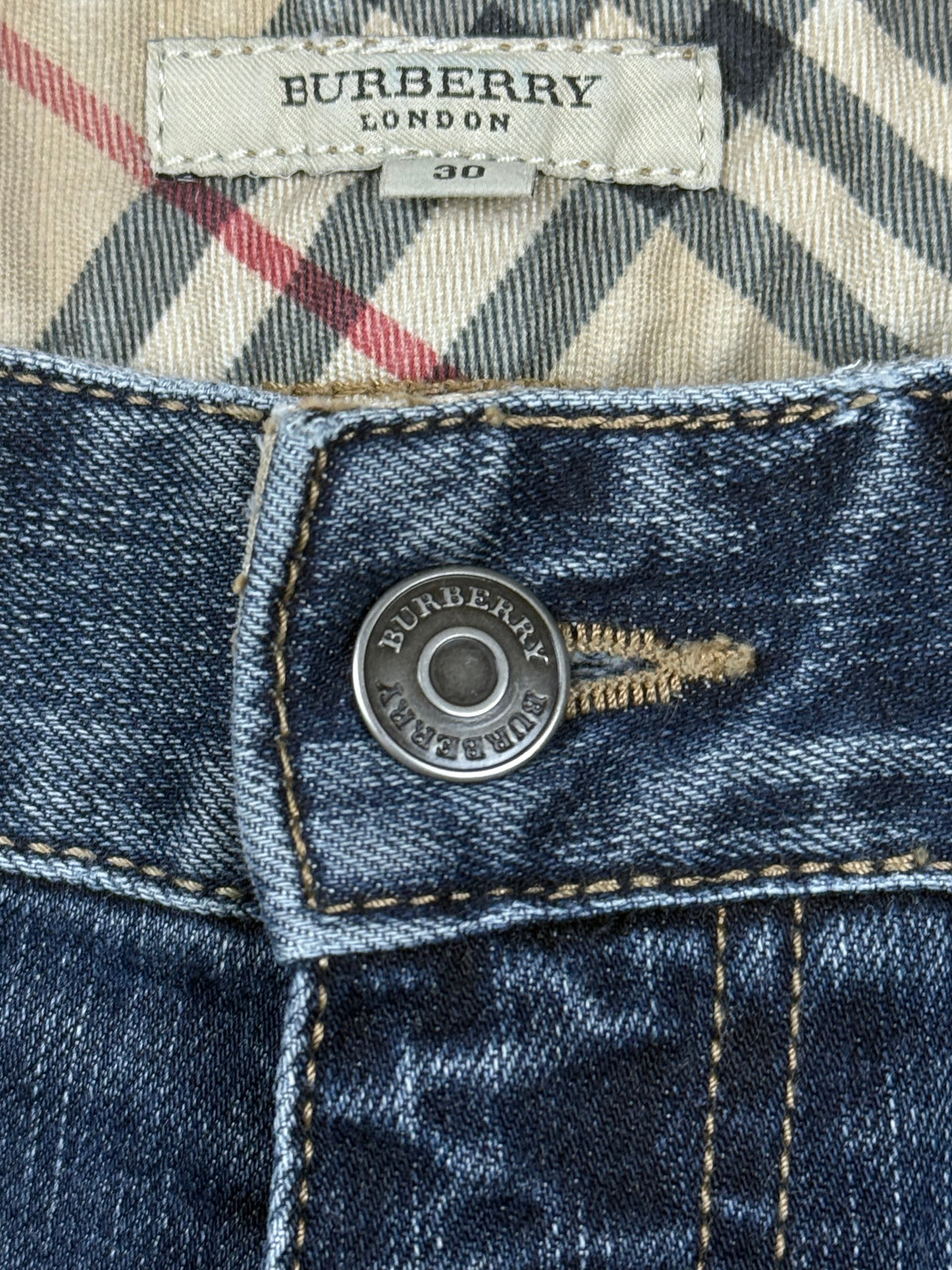 vintage Burberry jeans {S}