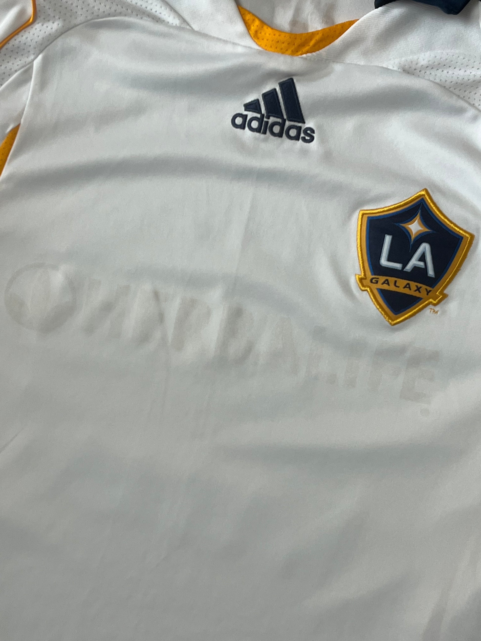 vintage Adidas LA Galaxy BECKHAM23 2007-2008 home jersey {XL}