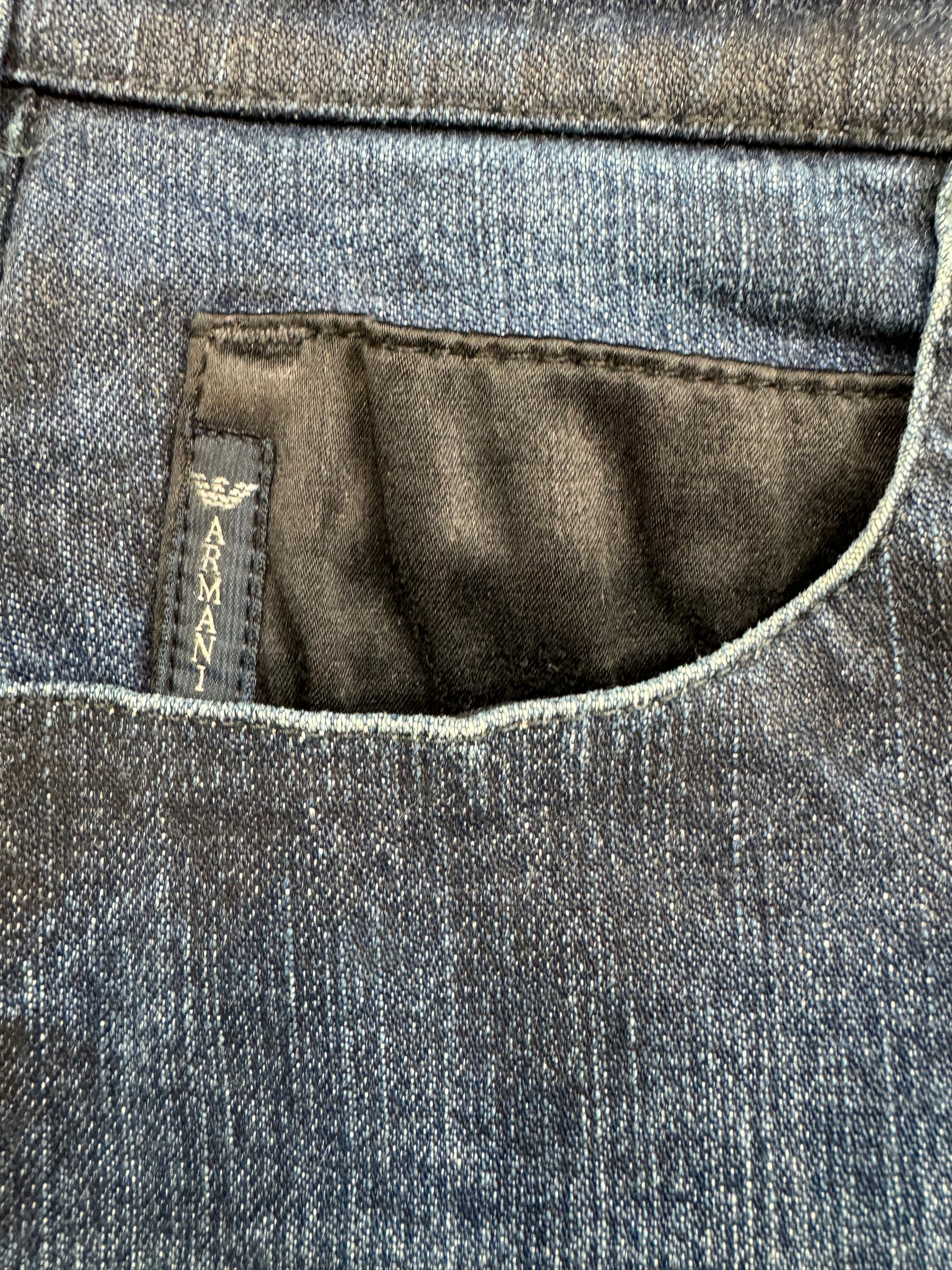 vintage Armani jeans {S}