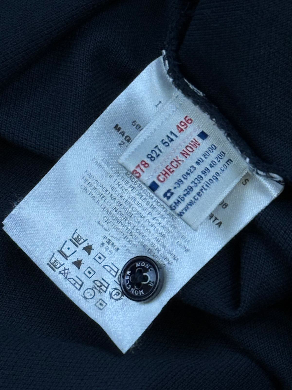 vintage Moncler polo {M}