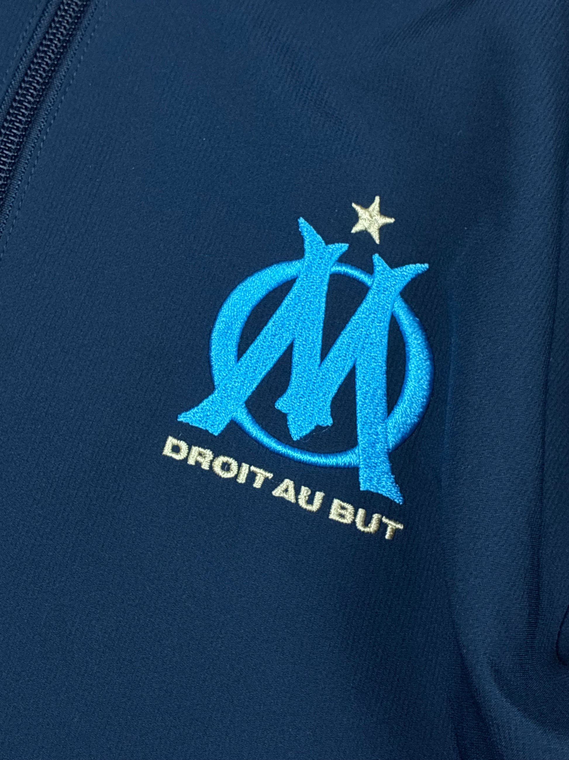 vintage Adidas Olympique Marseille windbreaker {S}