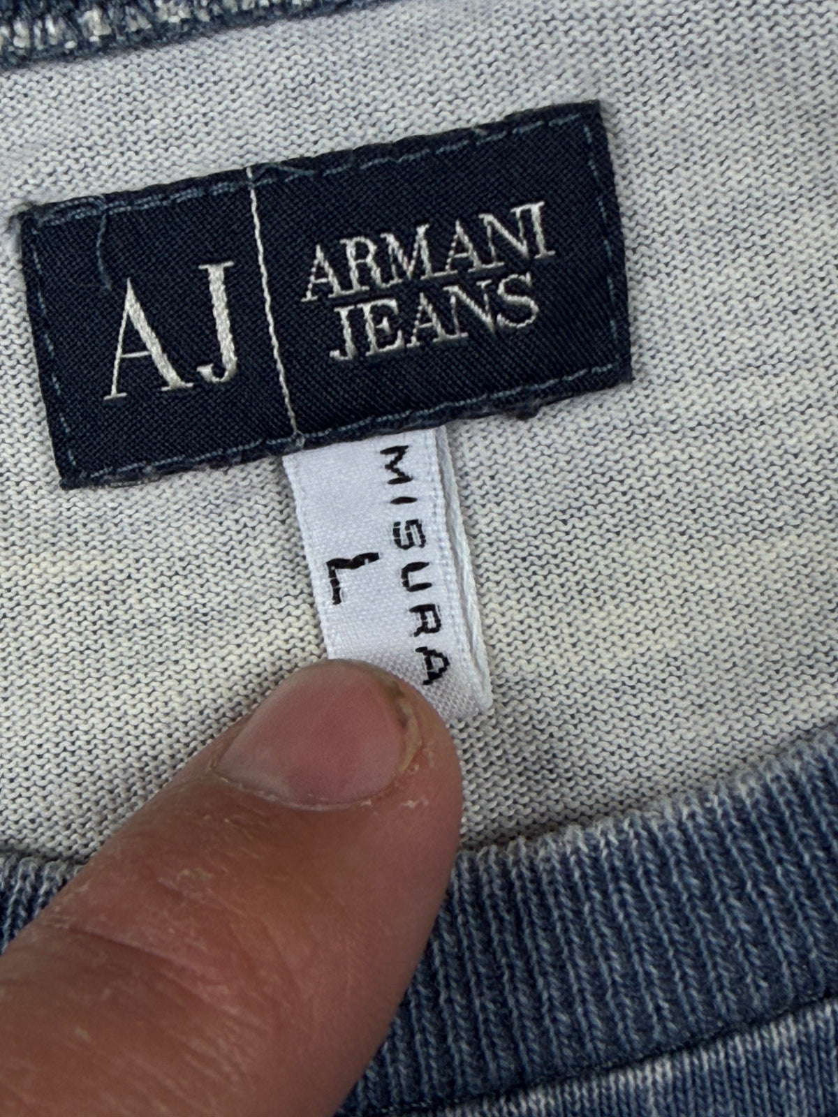 vintage Armani Jeans longsleeve
