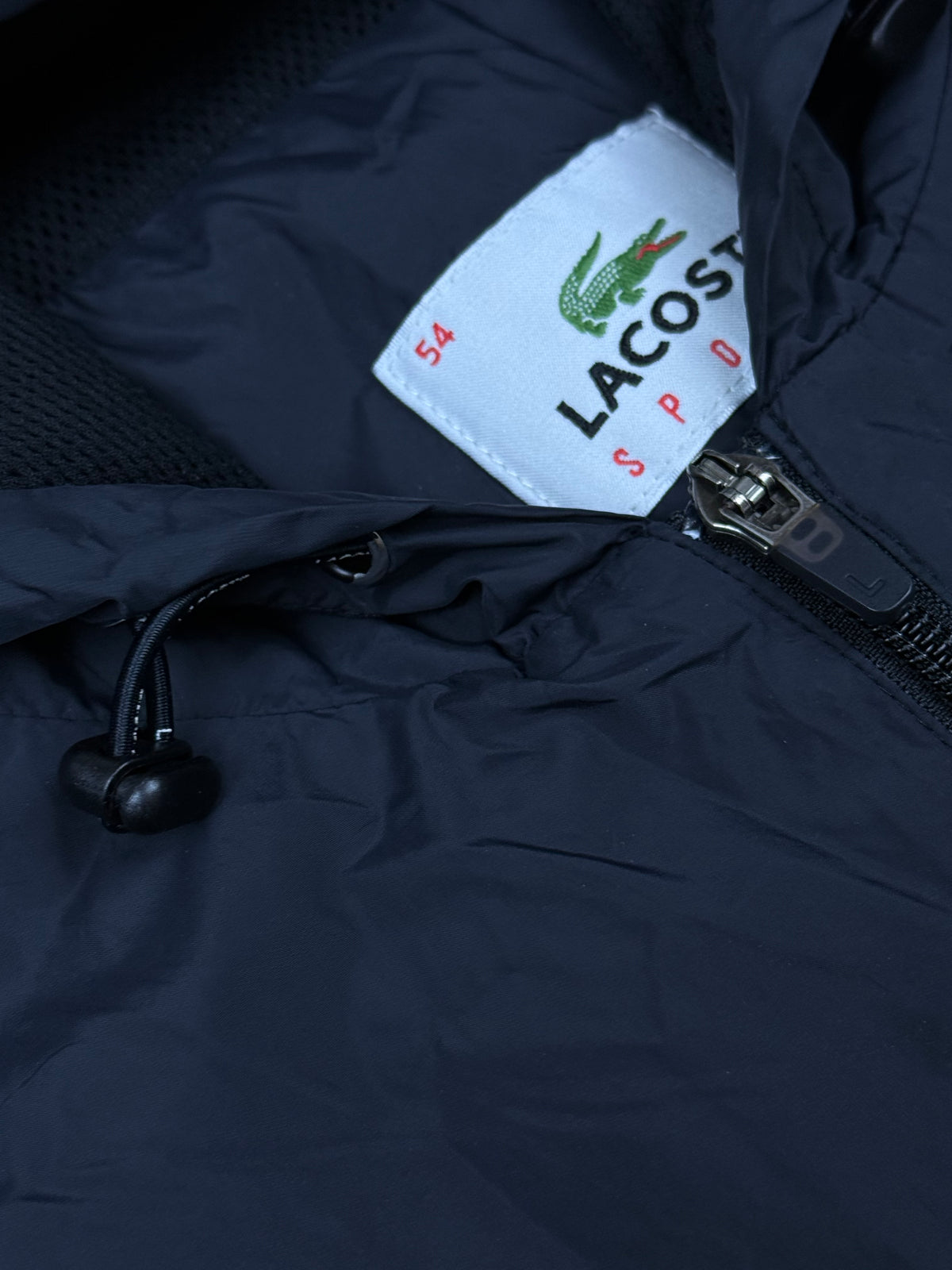 vintage Lacoste windbreaker {L}