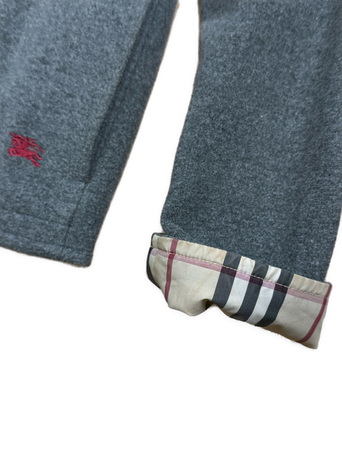 vintage Burberry reversible sweatjacket {S}