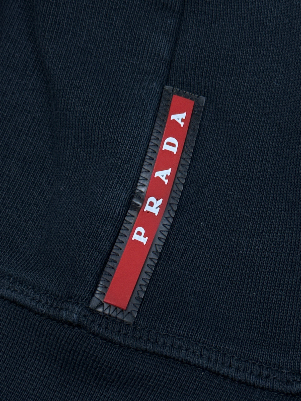 vintage navyblue Prada sweatjacket {S}