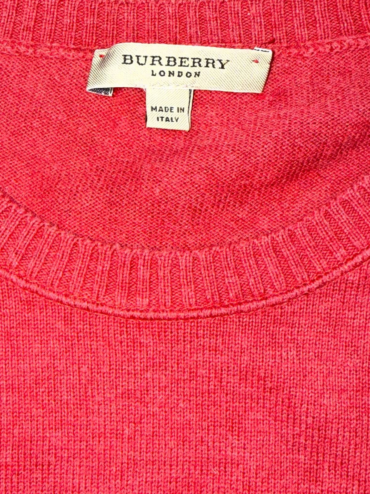 vintage Burberry knittedsweater {XS}