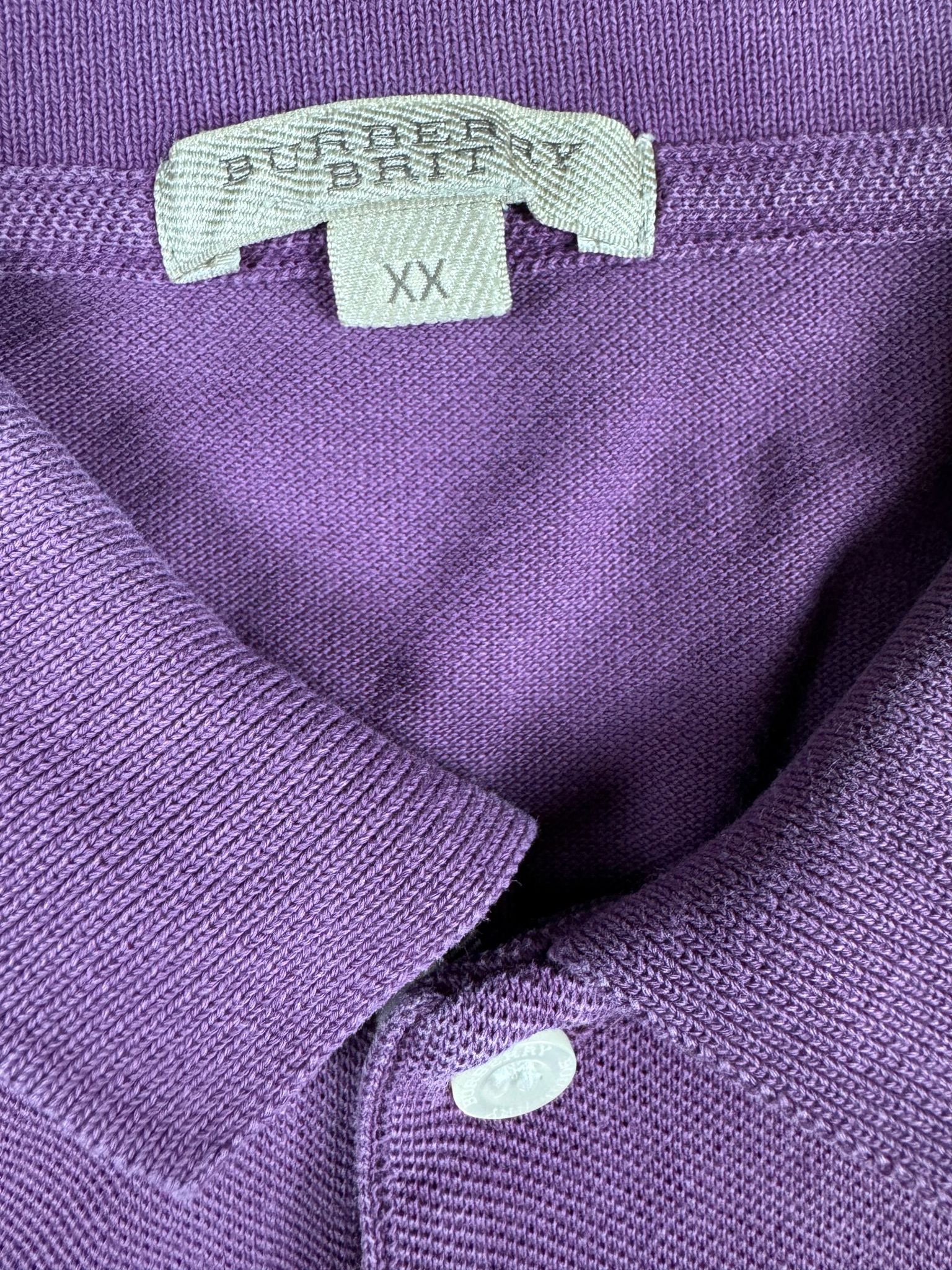 vintage Burberry polo {XL}