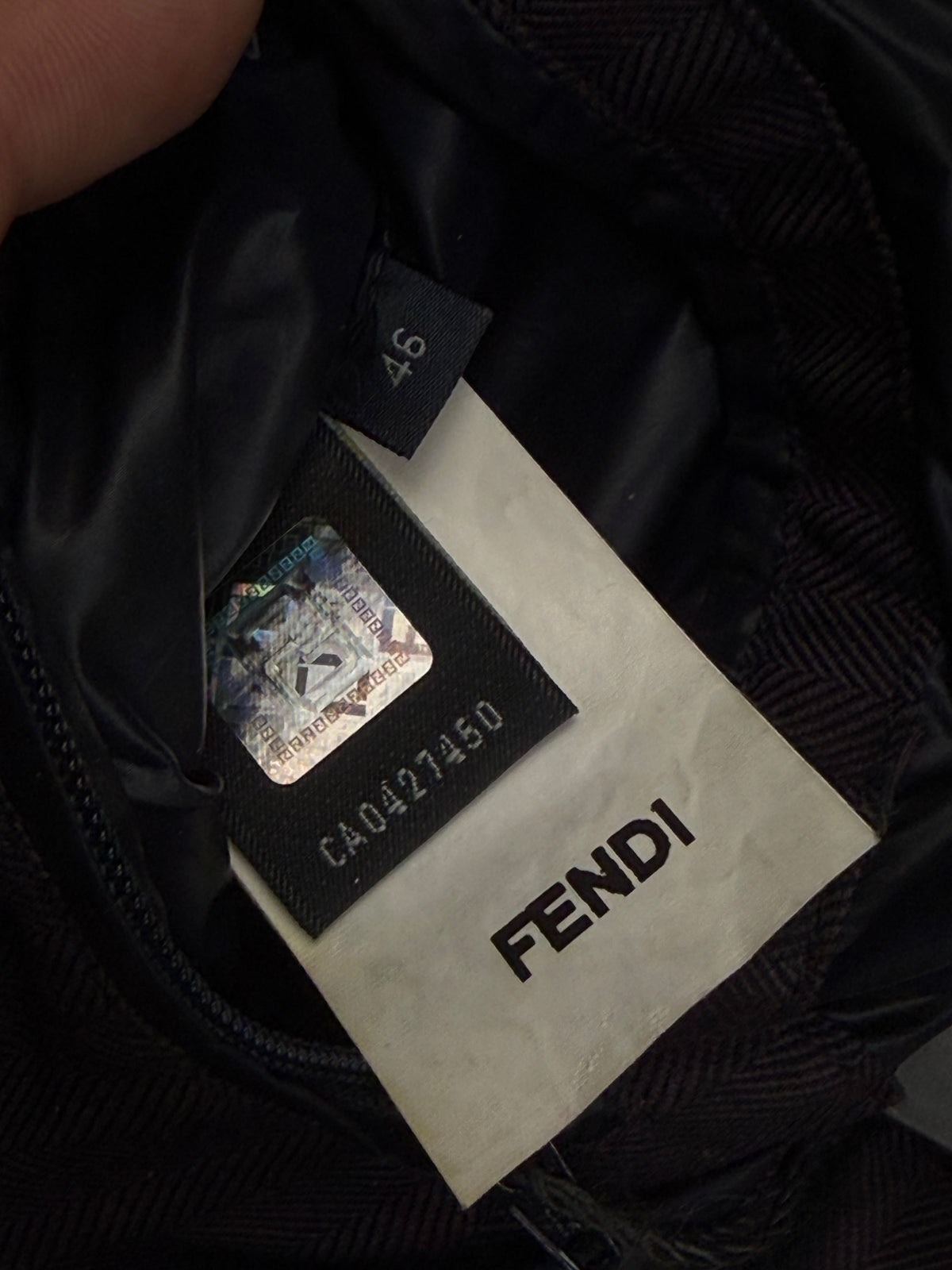vintage Fendi quilted jacket {S}