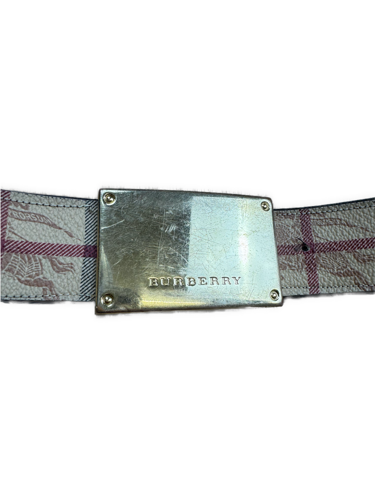 vintage Burberry belt