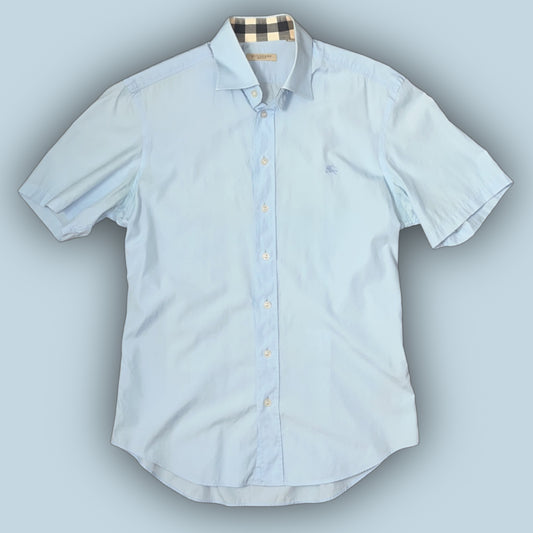 vintage Burberry short sleeve shirt {M}