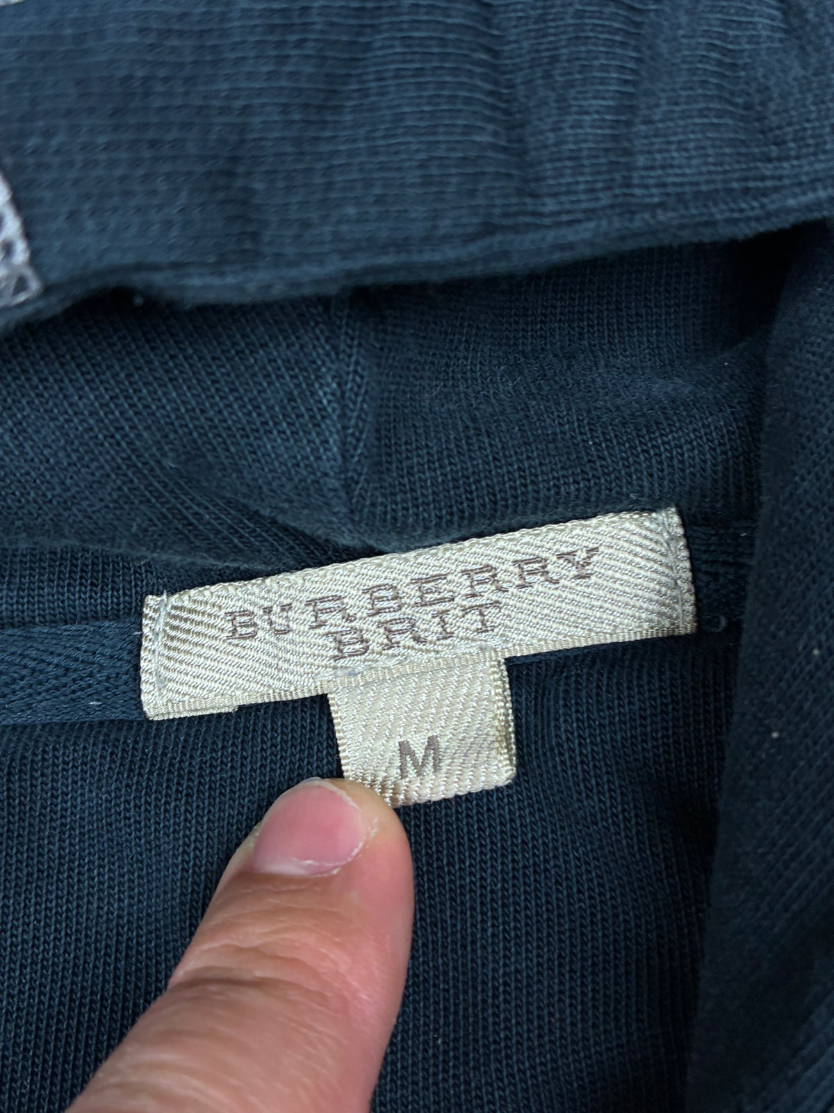 vintage Burberry sweatjacket {M}