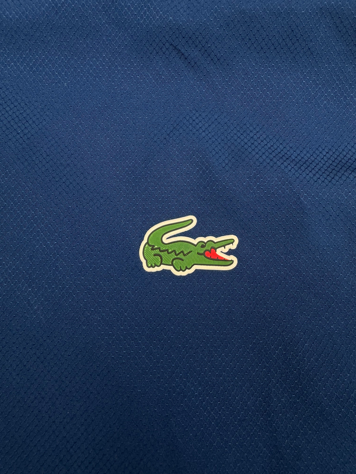 navyblue Lacoste windbreaker {S}