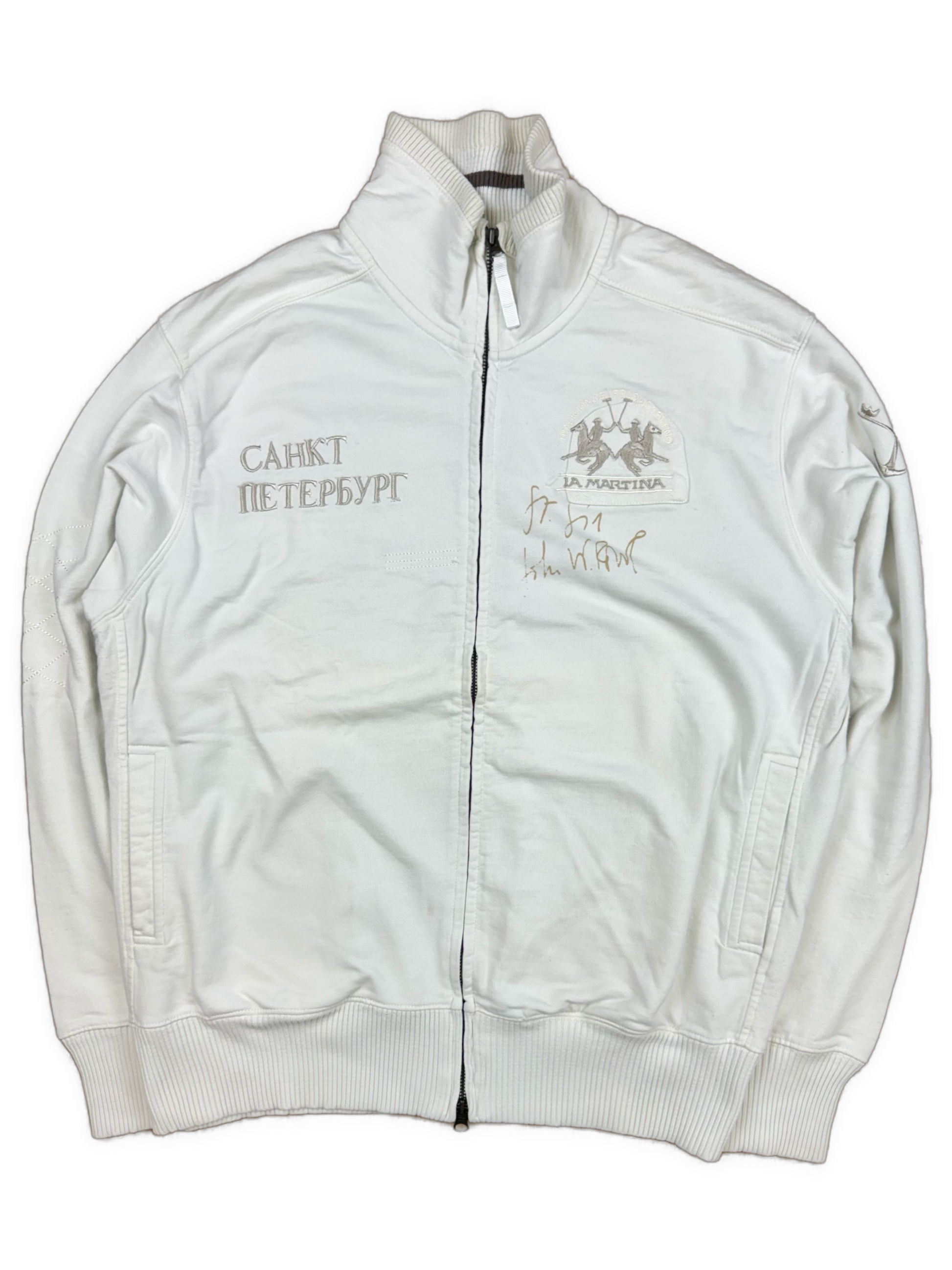 vintage La Martina sweatjacket {XL}