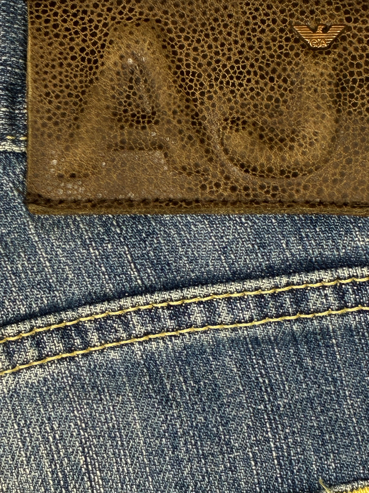 vintage Armani jeans {L}