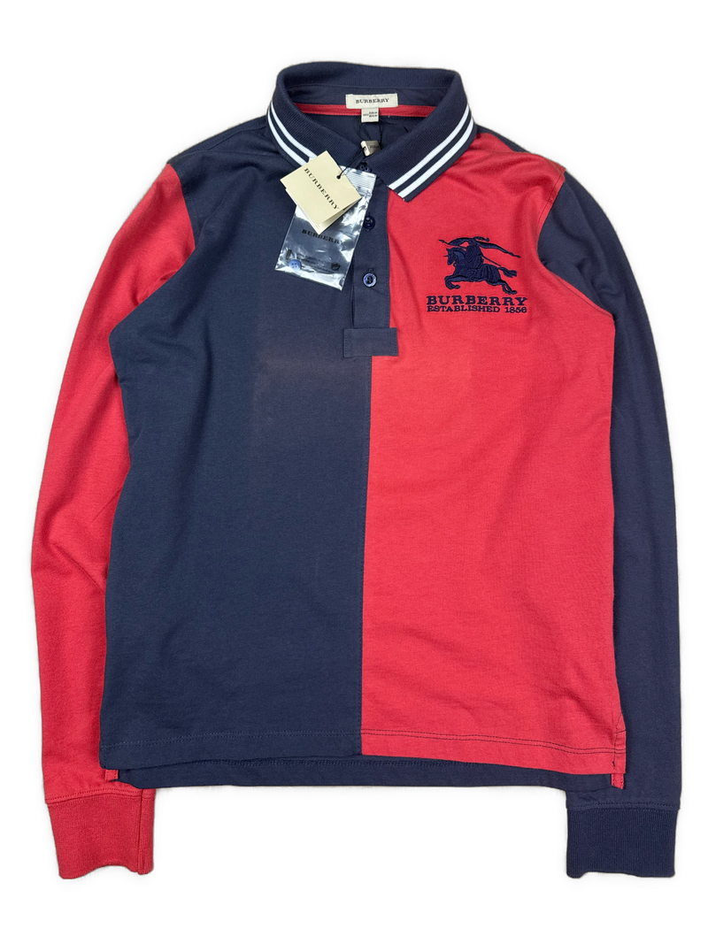 vintage Burberry polo long DSWT {XS}