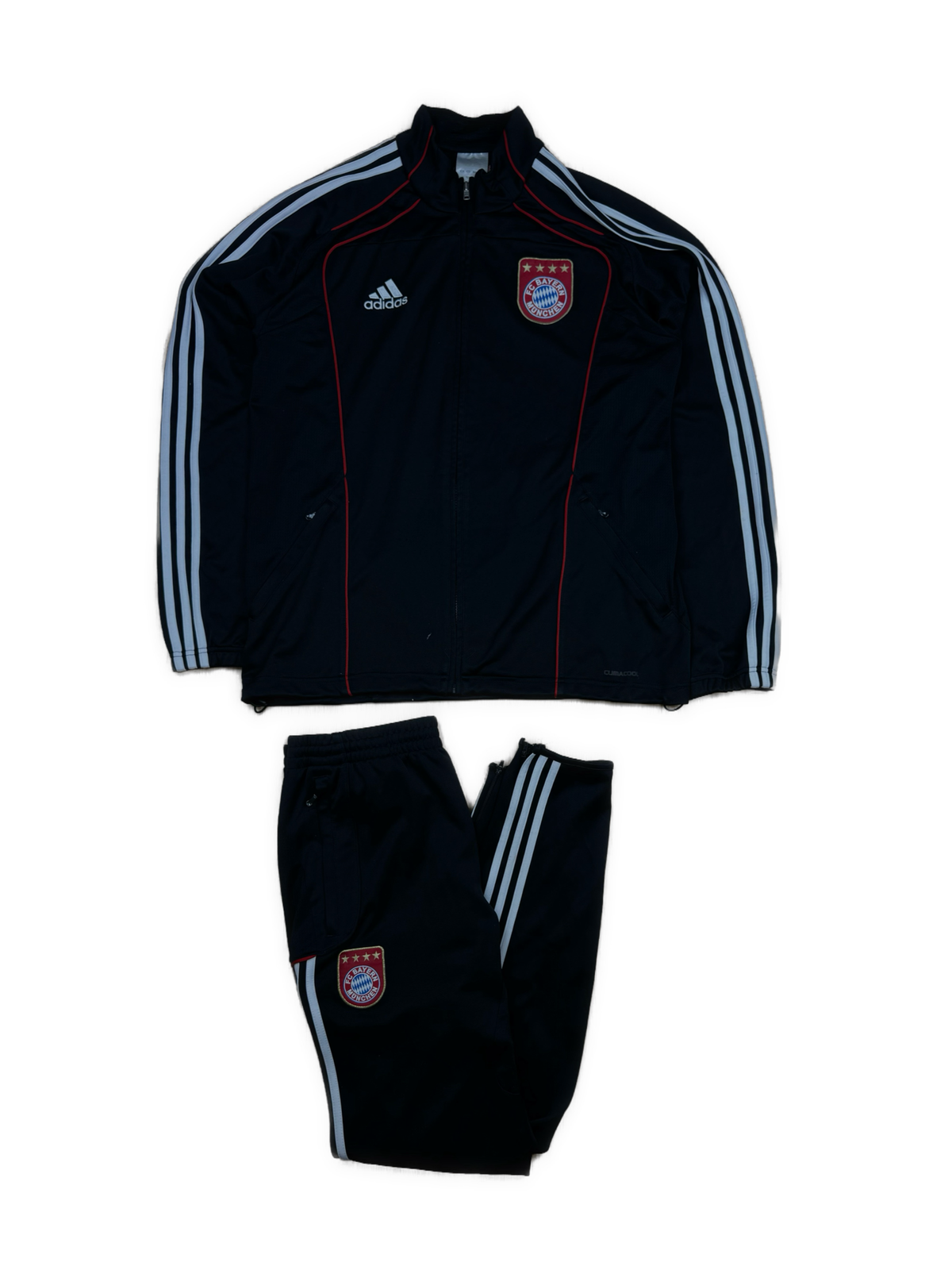 vintage Adidas Fc Bayern Munich tracksuit {M}