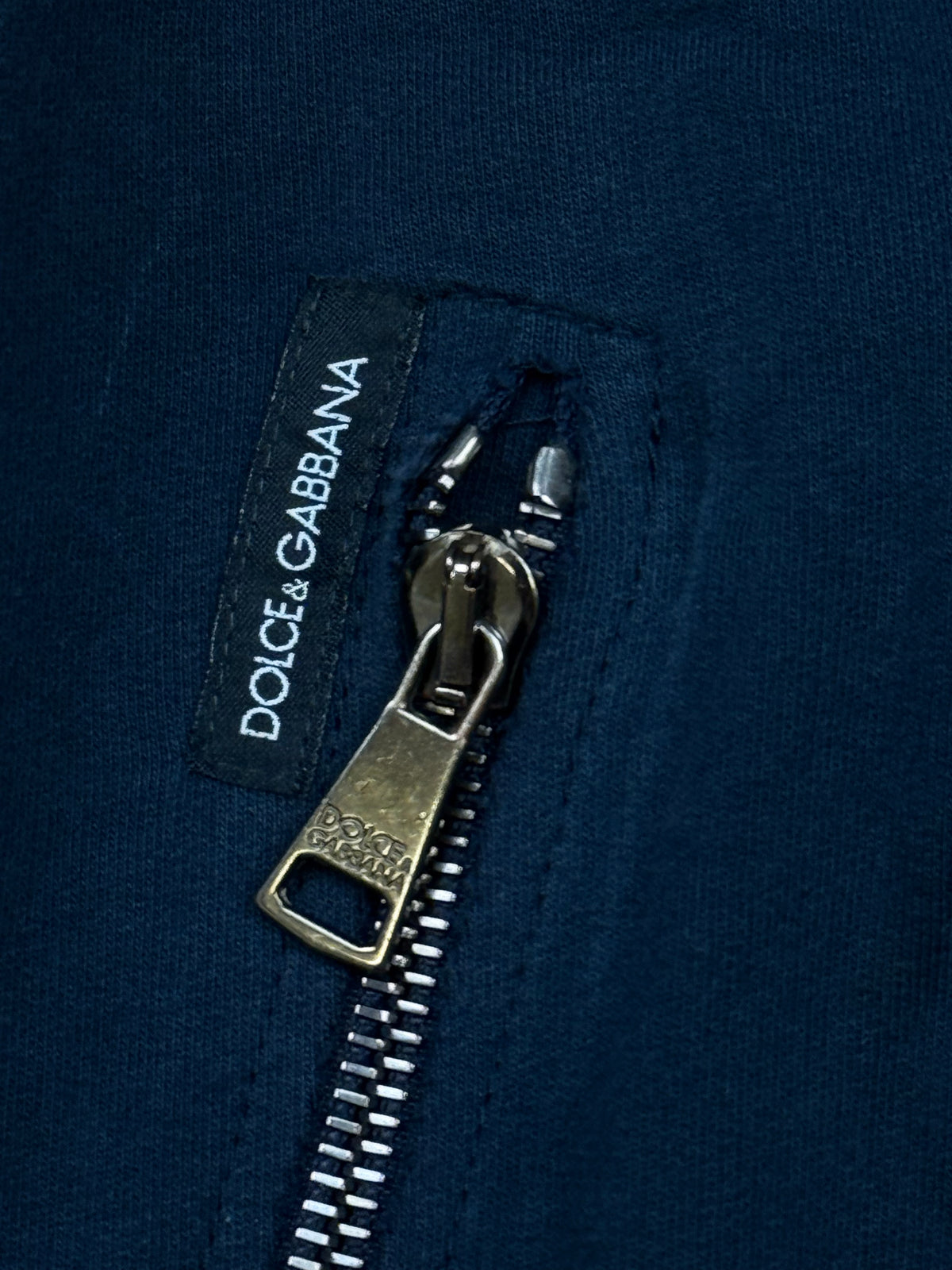 vintage Dolce & Gabbana quarterzip