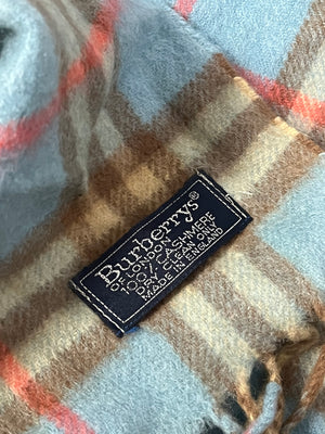 vintage Burberry scarf