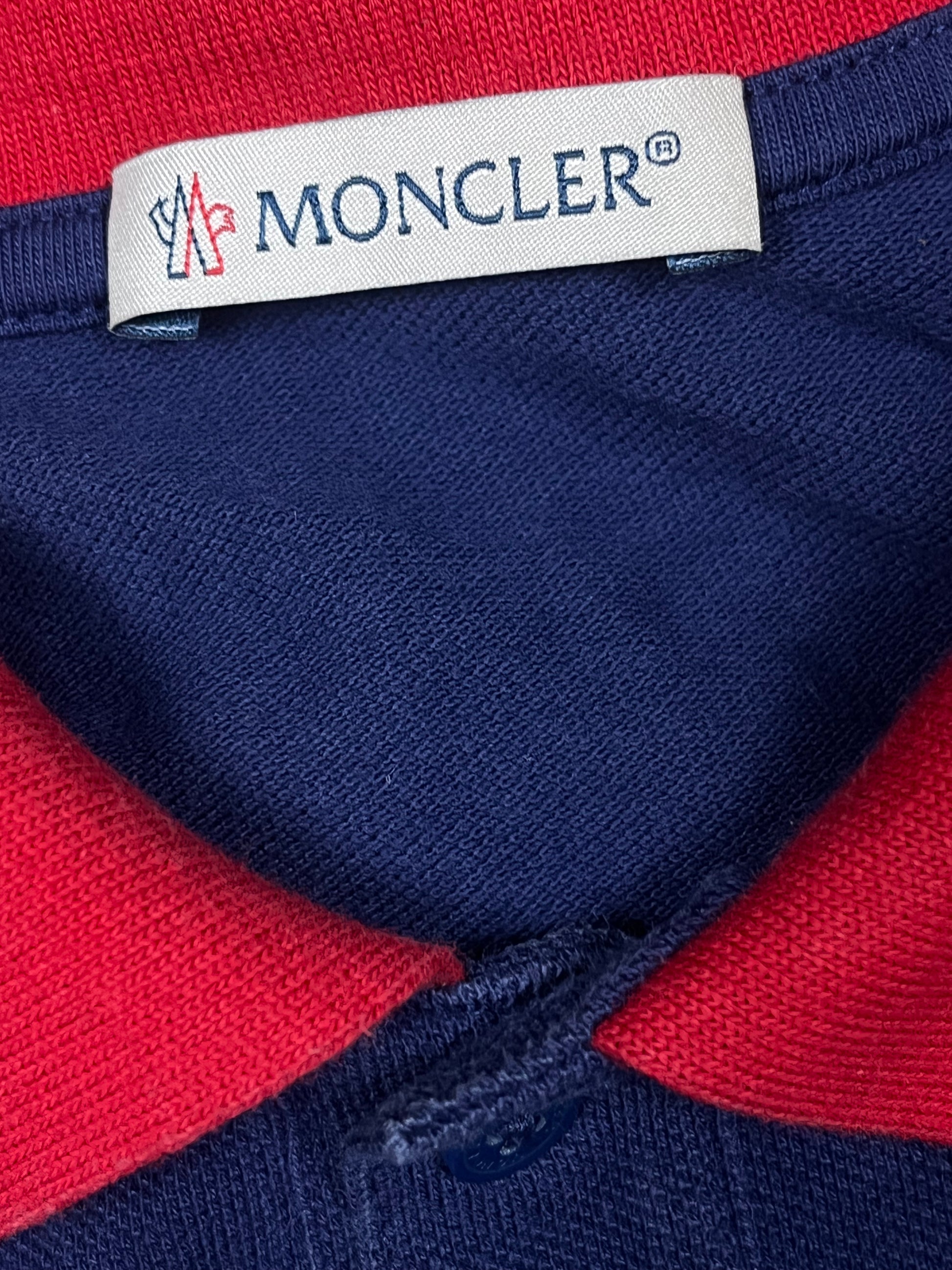 navyblue Moncler polo {XS}