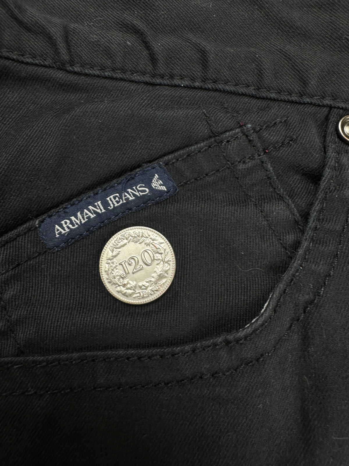 vintage Armani jeans {XS}