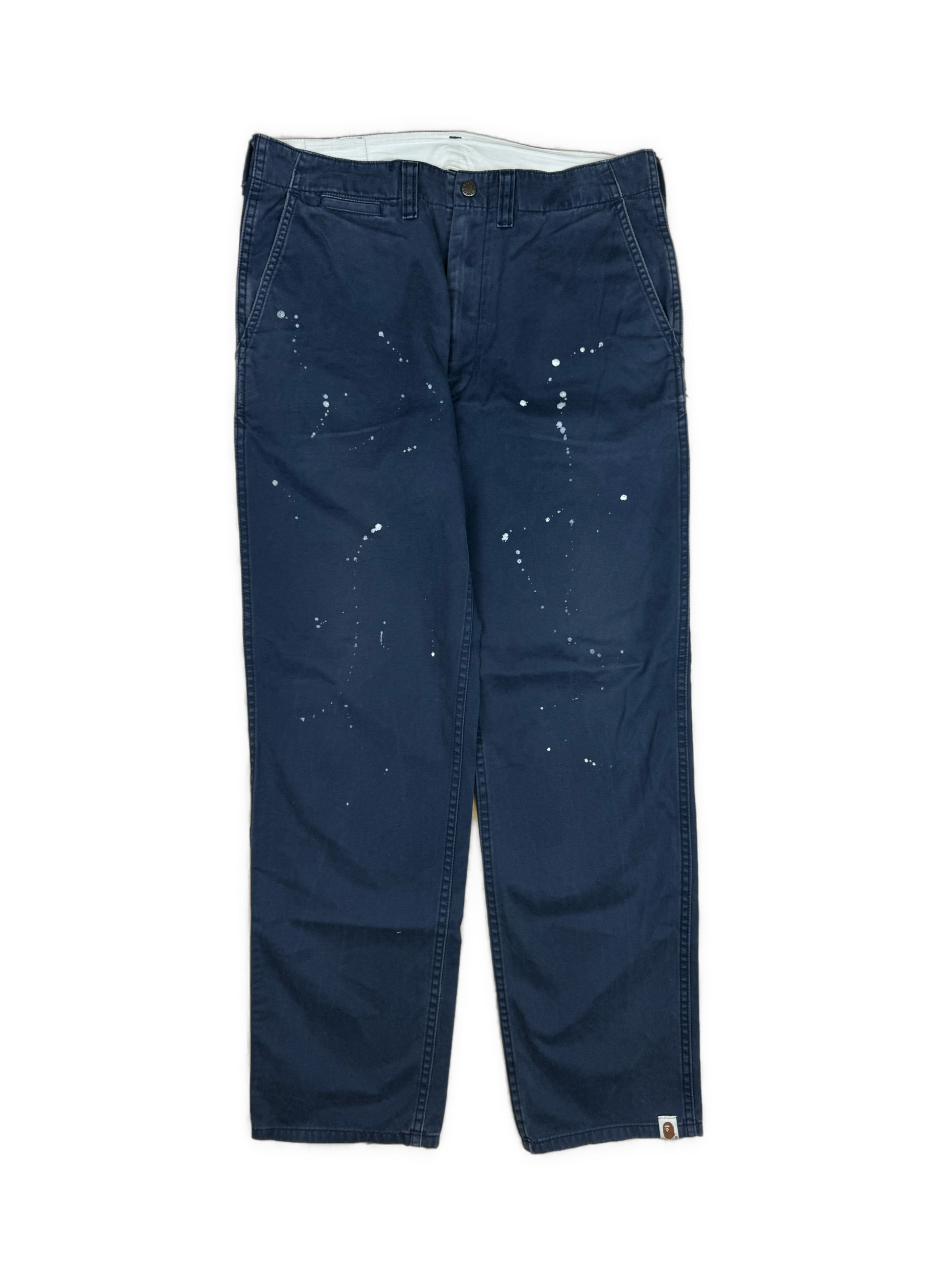 vintage BAPE a bathing ape jeans {M}