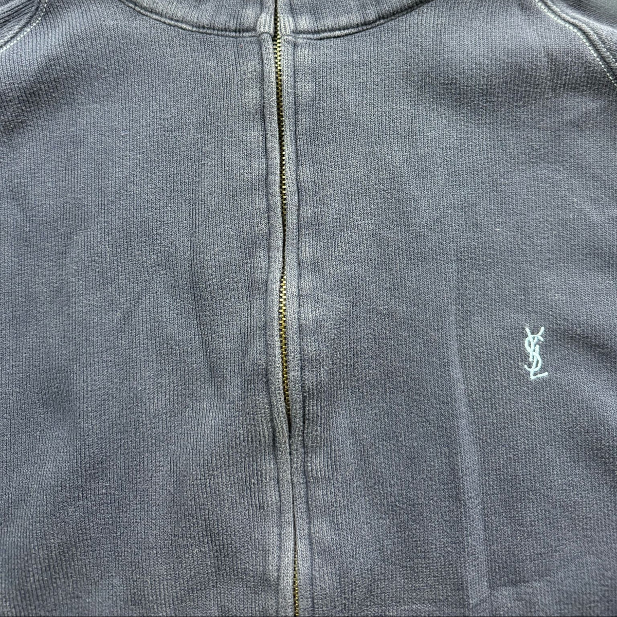 vintage YSL Yves Saint Laurent sweatjacket {XL}