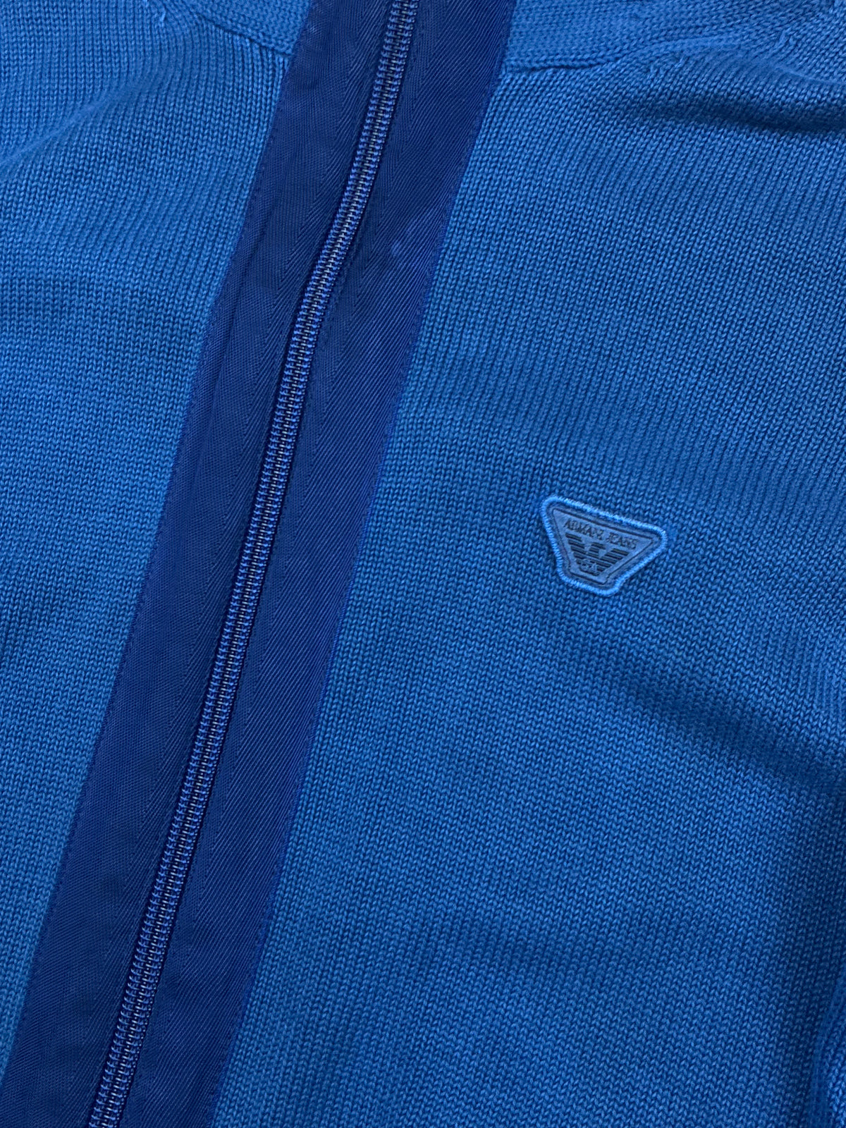 vintage Armani Jeans full zip sweatjacket {L}