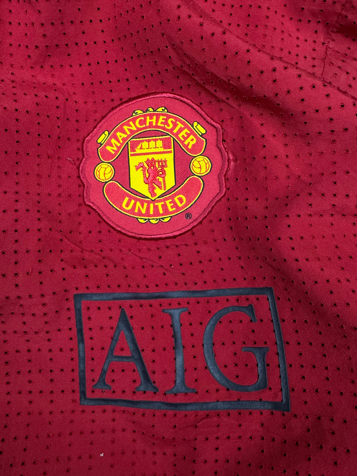 vintage Nike Manchester United windbreaker {S}