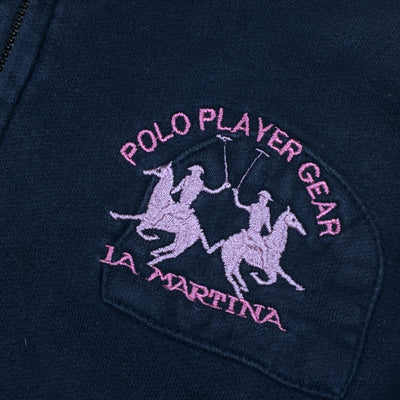 vintage La Martina sweatjacket {S}