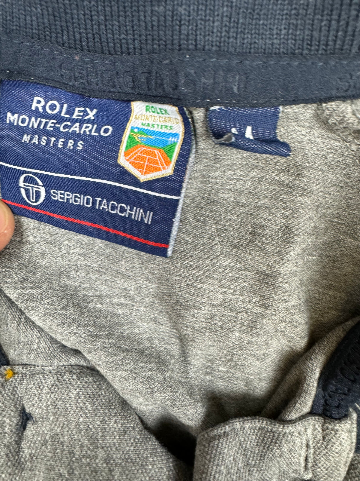 vintage Sergio Tacchini X Monte Carlo Rolex Master polo {M}