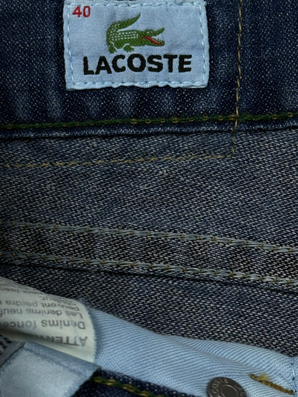 vintage Lacoste jeans