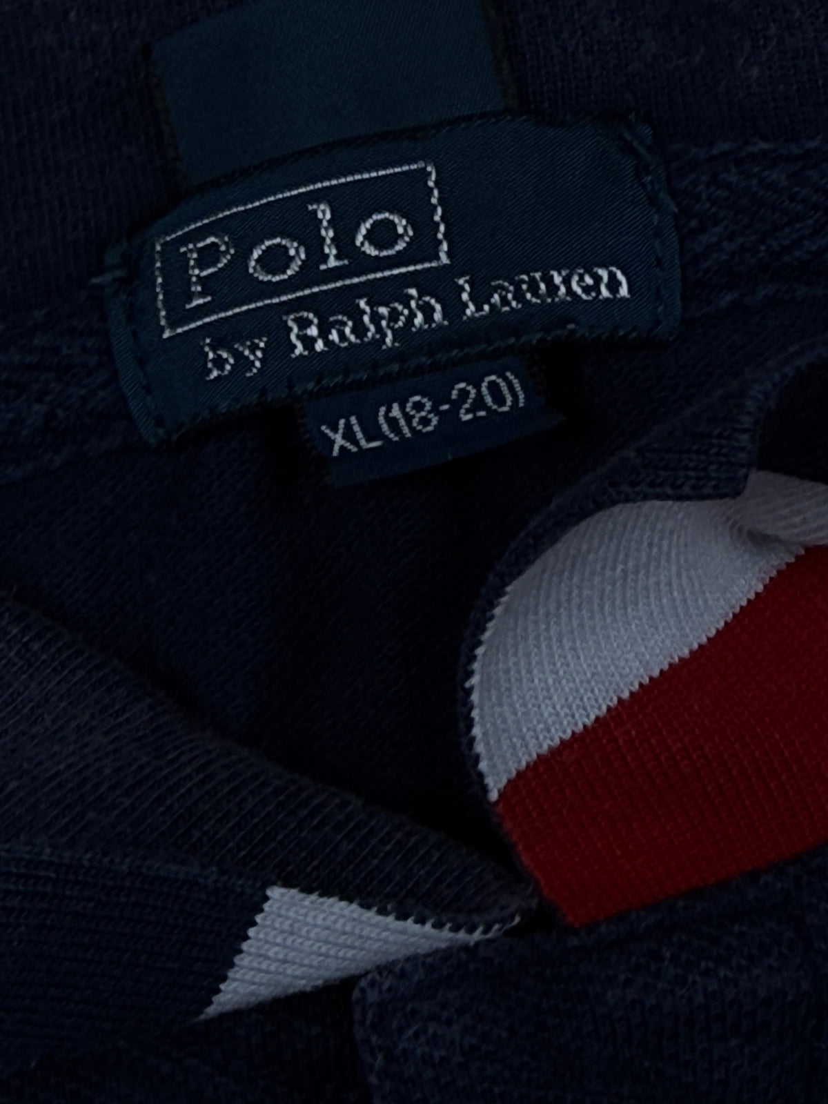 vintage navyblue Polo Ralph Lauren polo {S}